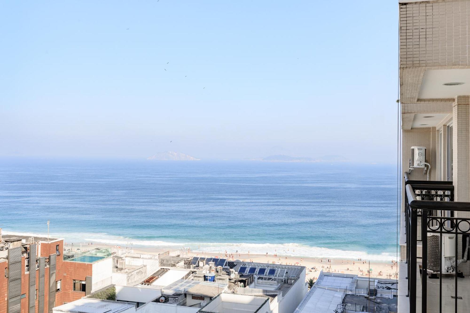 Tabas - Edificio Wave Com Vista Pro Mar Em Ipanema Lägenhet Rio de Janeiro Exteriör bild